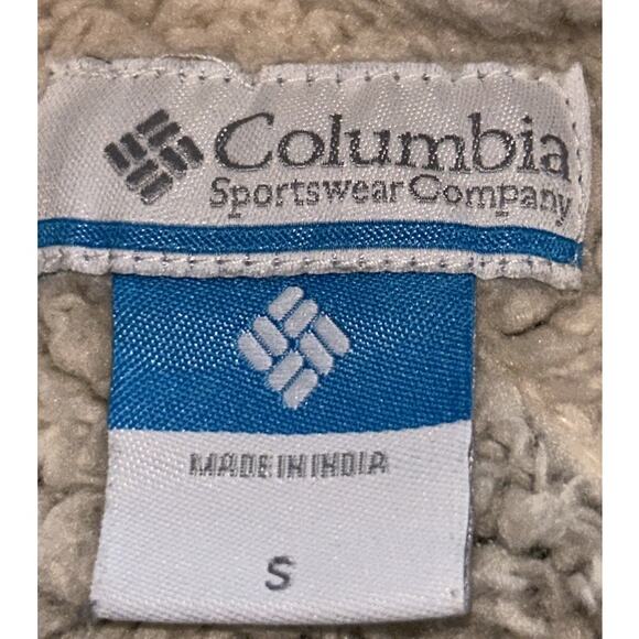 Columbia Outdoor Explorer Sherpa Lined Full Zip Jacket Women’s Small - Picture 6 of 7